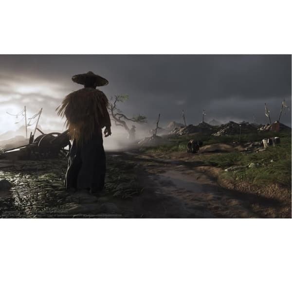 Ghost of Tsushima PS4-spel - PS5-kompatibelt