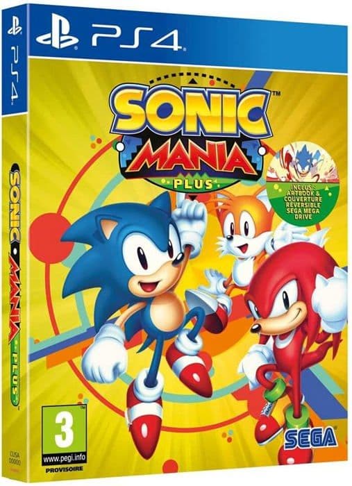 TV-spel - Sega - Sonic Mania Plus - Collector's Edition - 1 till 2 spelare - PS4-plattform