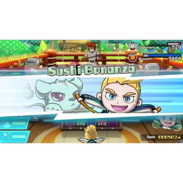 Sushi Striker: The Way of Sushido • Nintendo Switch-spel