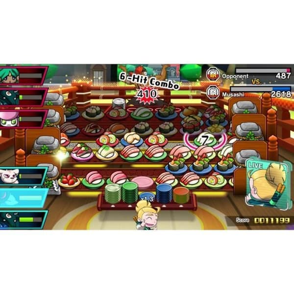 Sushi Striker: The Way of Sushido • Nintendo Switch-spel