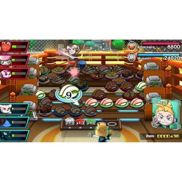 Sushi Striker: The Way of Sushido • Nintendo Switch-spel