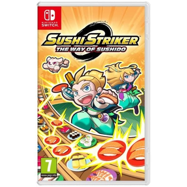 Sushi Striker: The Way of Sushido • Nintendo Switch-spel