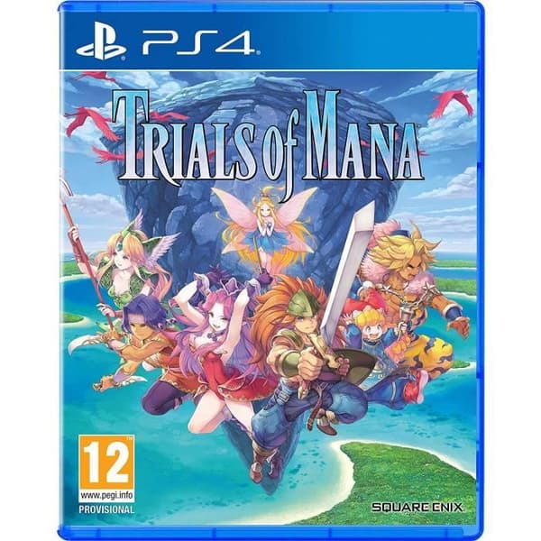 Rollspel - Square Enix - Trials of Mana - 3D Remake - PS4 - Standard Edition