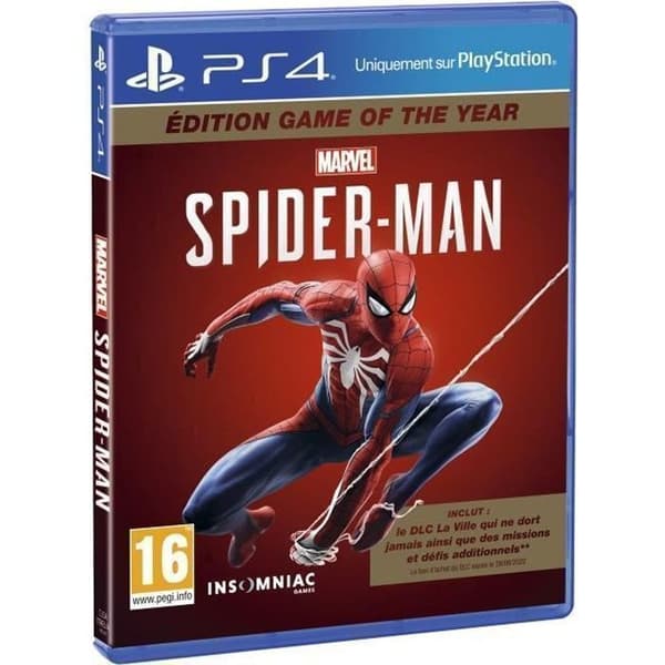 Marvels Spider-Man-spel av året PS4-spel