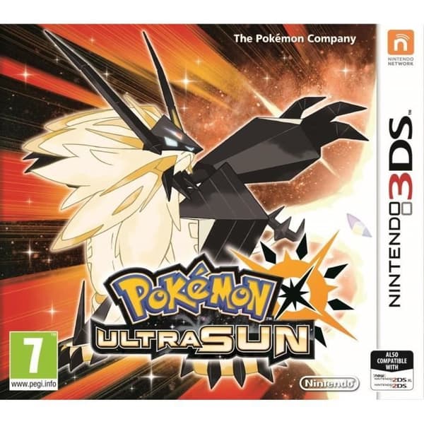 TV-spel - Nintendo - Pokemon Ultra Sun - Äventyr - 3DS - Standard Edition