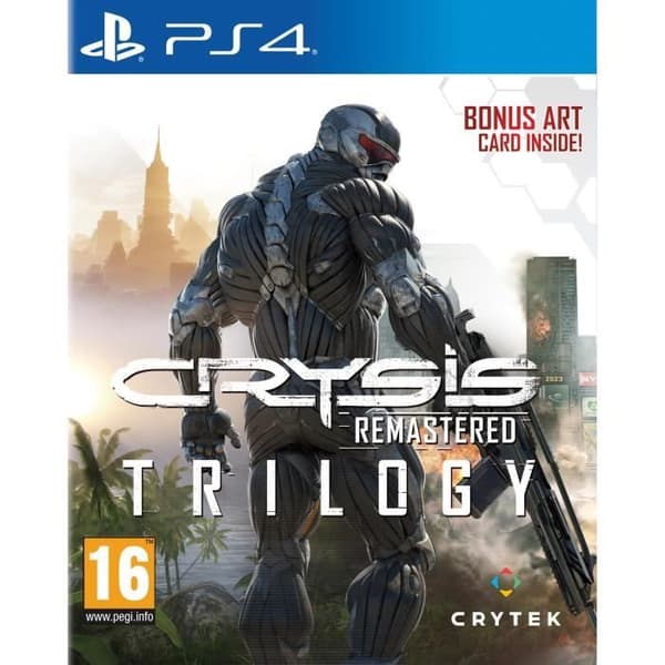 Crysis: Remastered - Trilogin PS4 spel