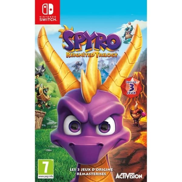 Spyro Reignited Trilogy Game Switch