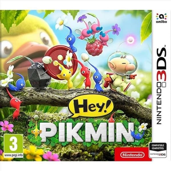 TV-spel - Nintendo - Hej! 3DS Pikmin - Äventyr - Patron - PEGI 3+