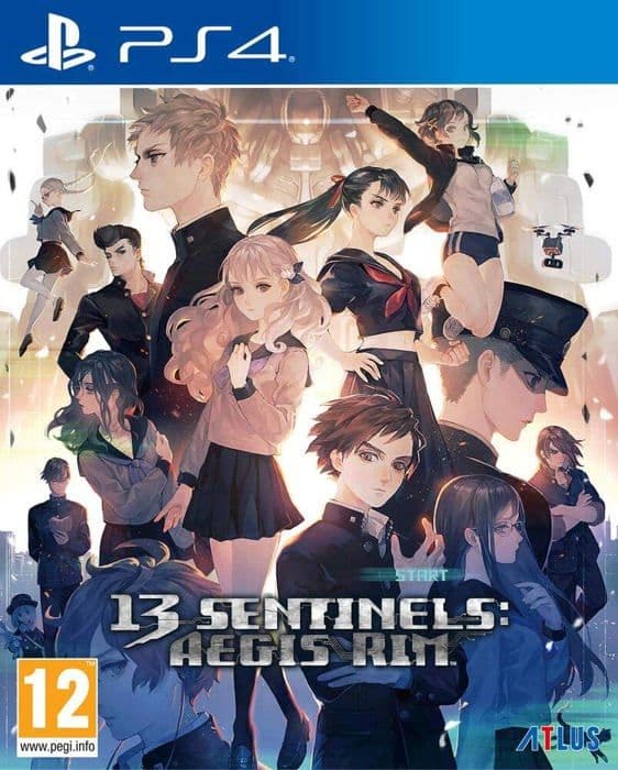 TV-spel - PS4 - 13 Sentinels: Aegis Rim - Strategi - Visual Novel - 2019