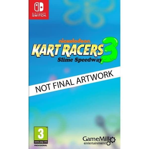 Nickelodeon Kart Racer 3 Slime Speedway Switch-spel