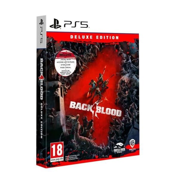 PlayStation 5-videospel Warner Games Back 4 Blood Edición Deluxe