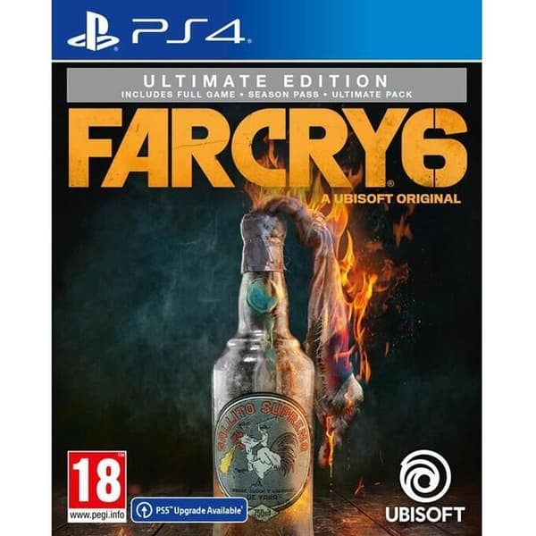PS4-spel - FARCRY 6 - Ultimate Edition - Fullständigt spel - Säsongskort - Ultimate Pack