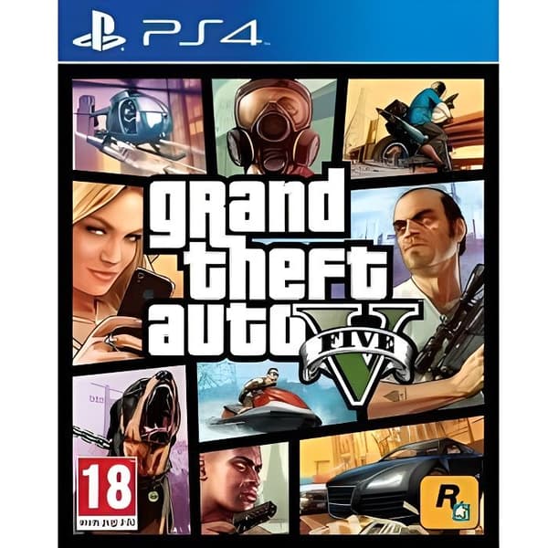 GTA V PS4-spel