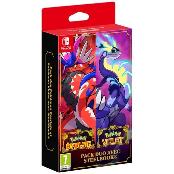 Pokémon Scarlet &amp; Purple - Duo Pack Edition • Nintendo Switch-spel
