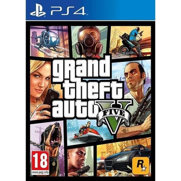 TV-spel - Rockstar Games - GTA V - PS4 - 1 till 30 spelare - Arcade - Standard Edition