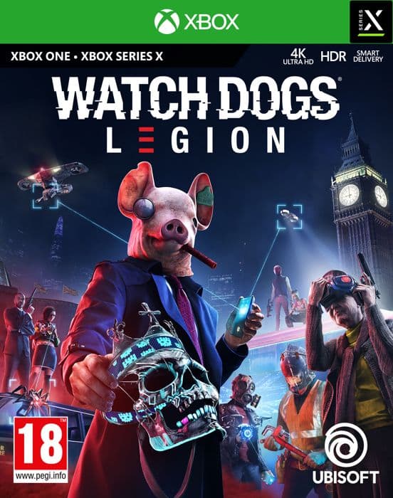 TV-spel - Ubisoft - Watch Dogs Legion - Xbox One/Xbox Series X - Action - 18+