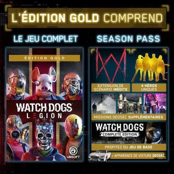 XBOX SERIES X Watch Dogs Legion Gold Edition - XBOX ONE / XBOX SERIES X
