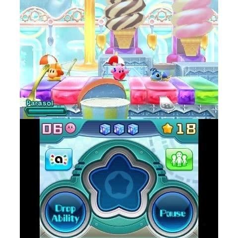 Kirby Planet Robot Game 3DS