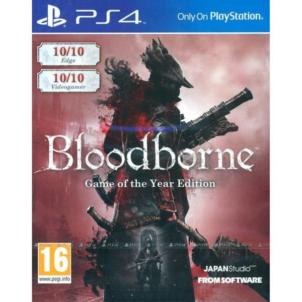 TV-spel - Bloodborne - GOTY - PS4 - Action - 1 spelare - Boxad version