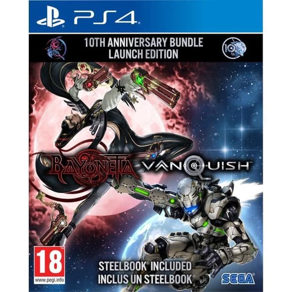 Bayonetta &amp; Vanquish 10th Anniversary: Bundle Launch Edition - PS4-spel