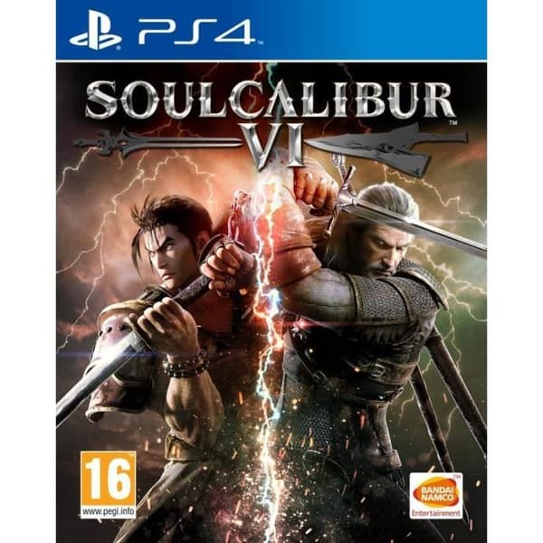 SoulCalibur VI PS4 + 1 nyckelring + 2 led skin