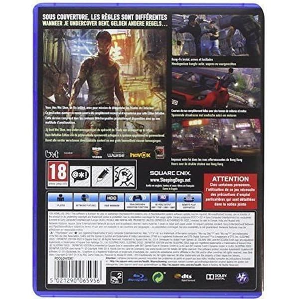 Square Enix Sleeping Dogs - Definitive Edition - 5021290065956