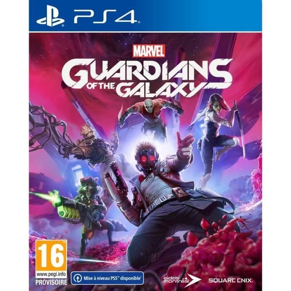 Marvel's Guardians of the Galaxy PS4-spel