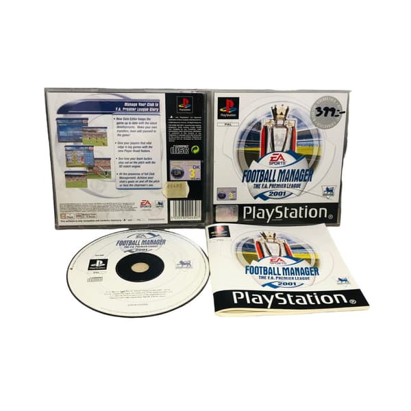 Football Manager 2001 (EUR / Sony Playstation PS1)