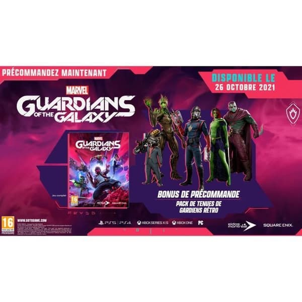 Marvel's Guardians of the Galaxy PS5-spel