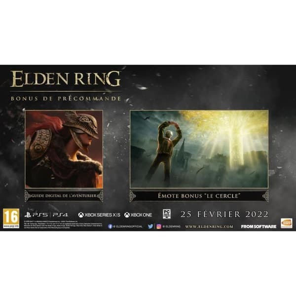 Rollspel - BANDAI NAMCO Entertainment - ELDEN RING - PS4 - Nytt fantasyuniversum - Släppt februari 2022