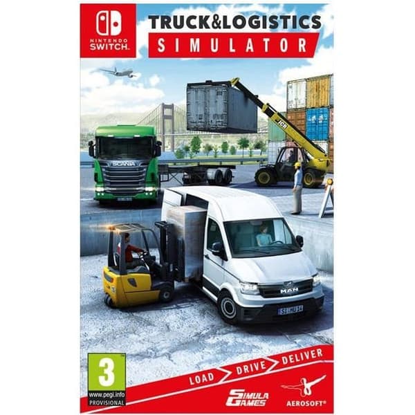 Lastbils- och logistiksimulatorspel Nintendo Switch