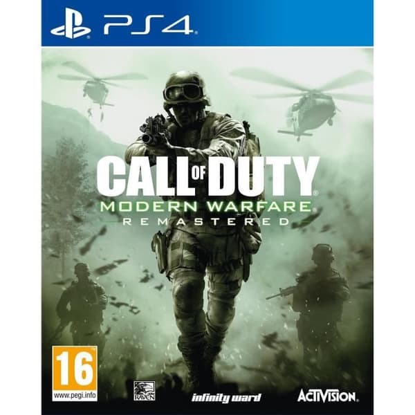 Call of Duty Modern Warfare Remastered PS4-spel