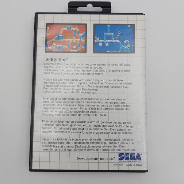 Teddy Boy The Sega Card Sega Master System (Begagnad)