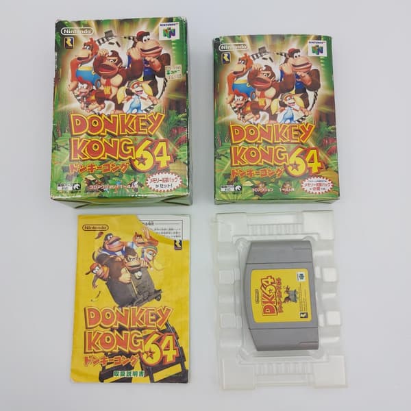Donkey Kong 64 Nintendo 64 (NTSC-J, Begagnad)