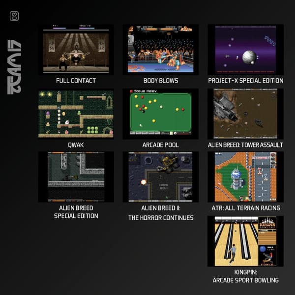Evercade Team 17 Amiga Collection 1