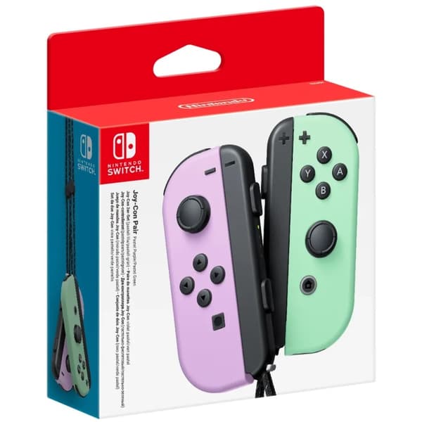 Joy Con Pair Pastel Purple/Pastel Green (Nintendo Switch)