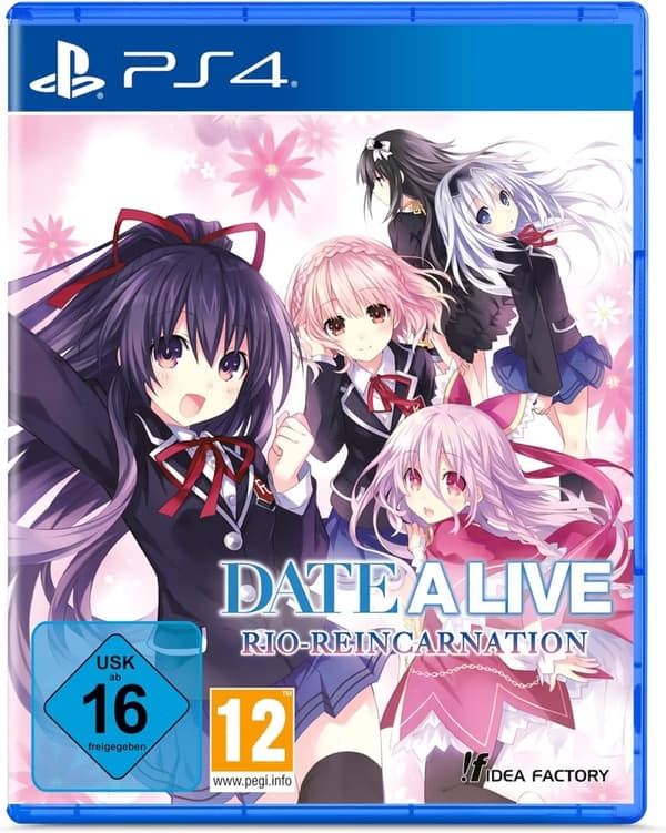 DATE A LIVE: Rio Reincarnation re-release Standard Edition (EFIGS)  (ps4)
