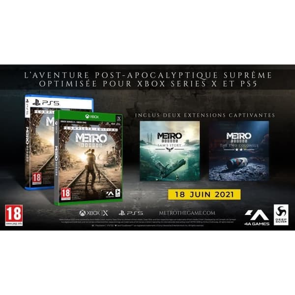 METRO Exodus - Complete Edition PS5-spel