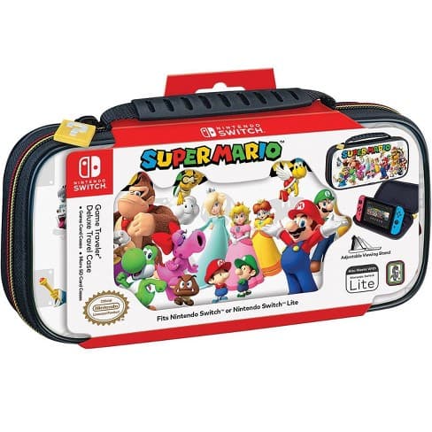 Nintendo Switch Game Traveler Deluxe Travel Case - Super Mario Team (Nintendo Switch)