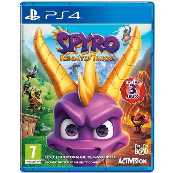 Spyro Reignited Trilogy PS4-spel