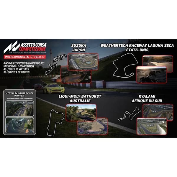 Assetto Corsa Competizione PS4-spel
