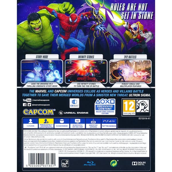Marvel vs Capcom Infinite Playstation 4 PS4