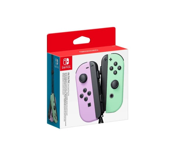 NYTT Joy-Con Pair Pastel Purple/Pastel Green Switch Nintendo Switch Joycon