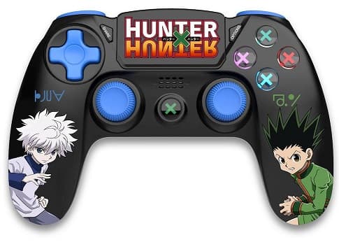 TI Hunter X Hunter PS4 Wireless Controller (Black - Duo Gon Kirua)  (ps4)
