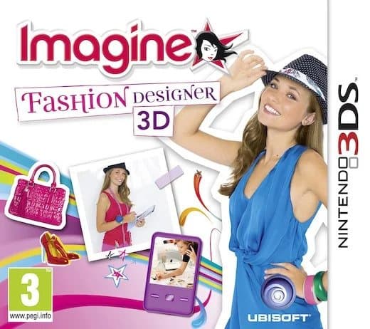 Imagine: Fashion Designer 3D - Nintendo 3DS (brukt)