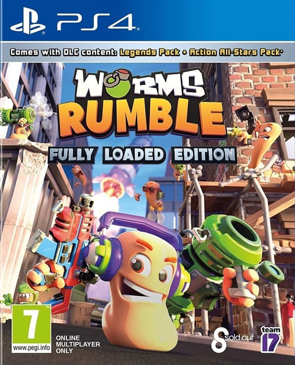 Worms Rumble - Fully Loaded Edition - Playstation 4 (kÃ¤ytetty)