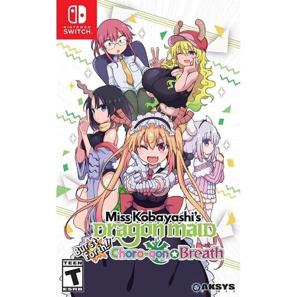Miss Kobayashis Dragon Maid: Sakuretsu!! Chorogon Breath (Nintendo Switch)