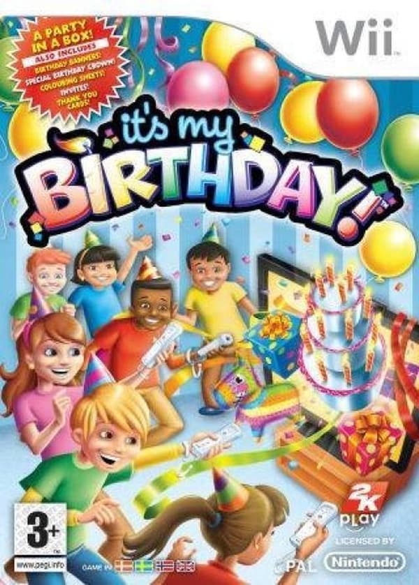 Its My Birthday - Nintendo Wii (brugt)