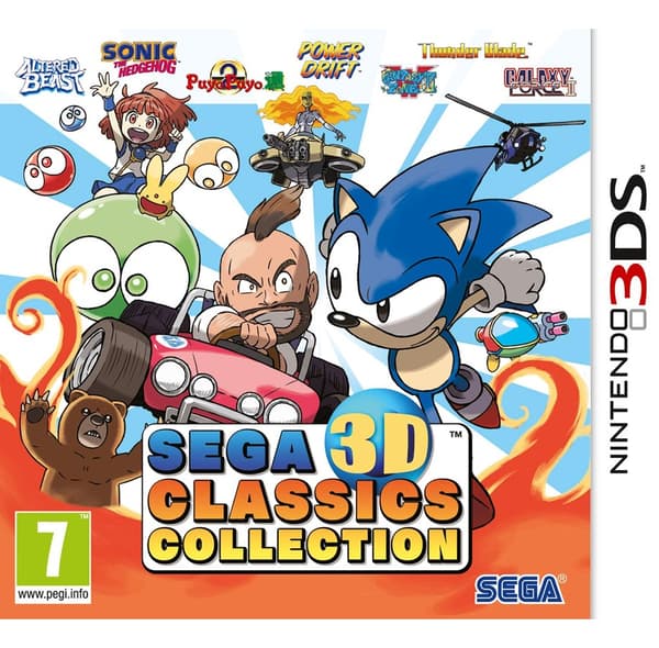 SEGA 3D Classics Collection - Nintendo 3DS (käytetty)
