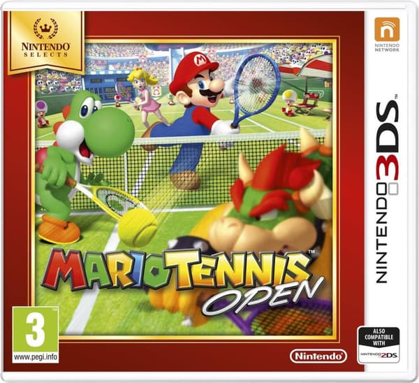 Mario Tennis Open (Select) (3DS)